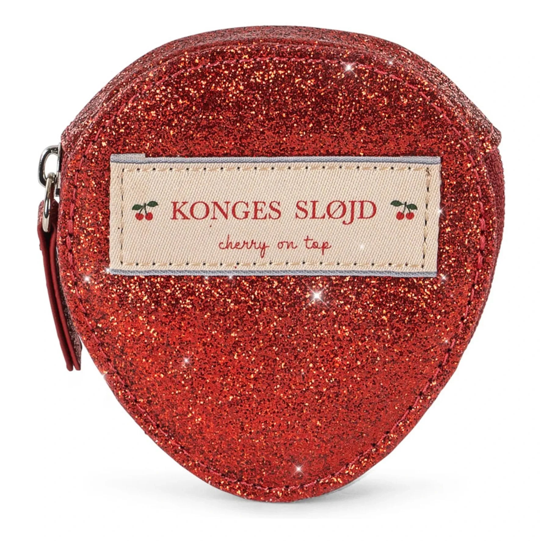 Konges Sløjd - Bolso con Lentejuelas de Fresa | Rojo