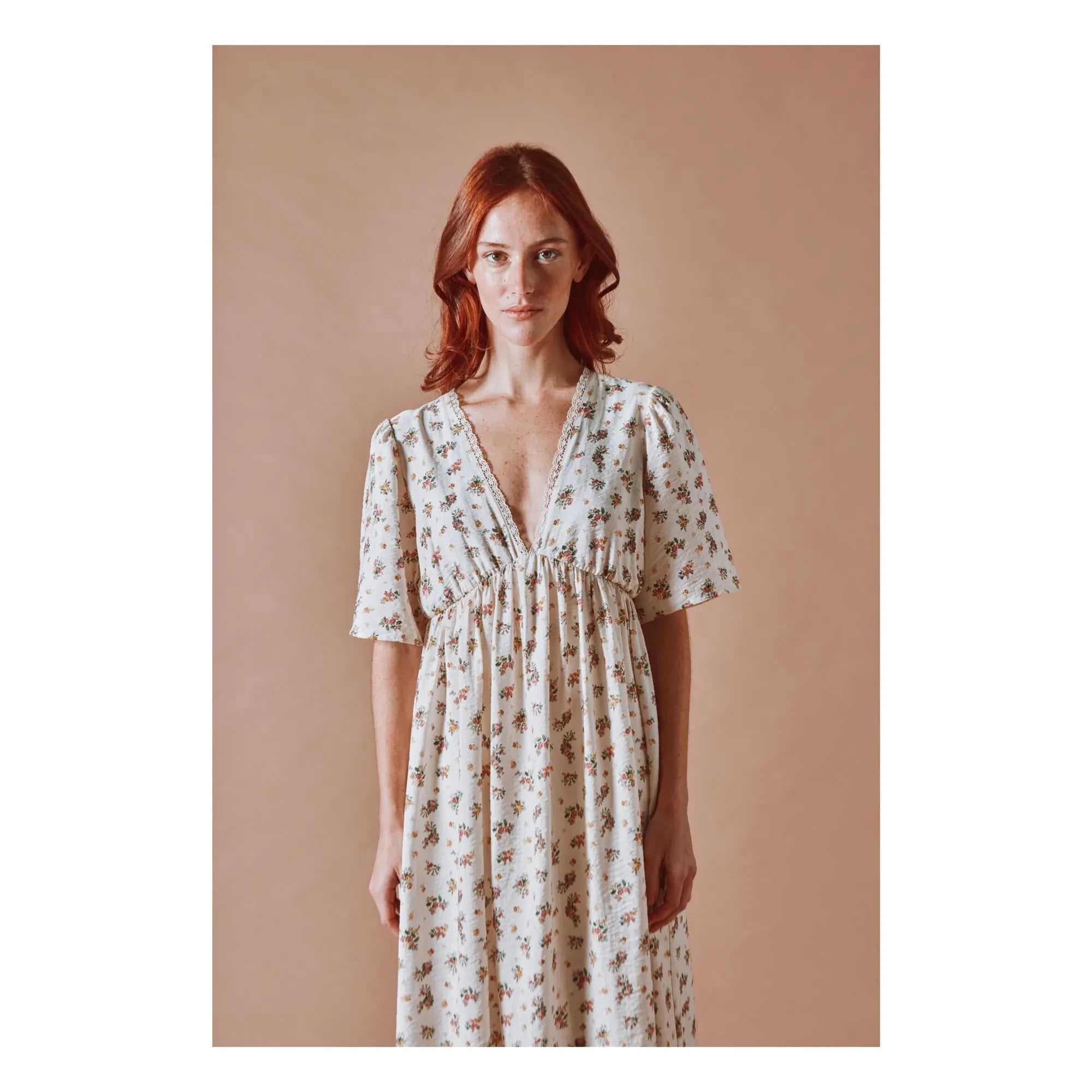 Emile et Ida - Vestido Dovary | Crema