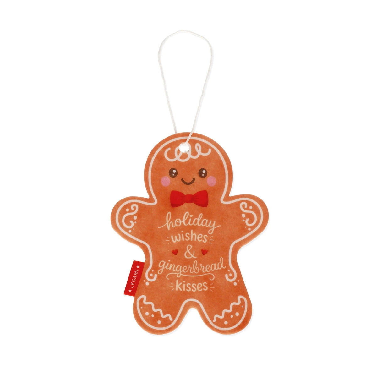 Legami - Ambientador de Auto y Habitación Gingerbread Noel - Car Sweet Car