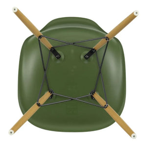 Vitra - Silla DSW de plástico - base de arce - Charles y Ray Eames | Forêt