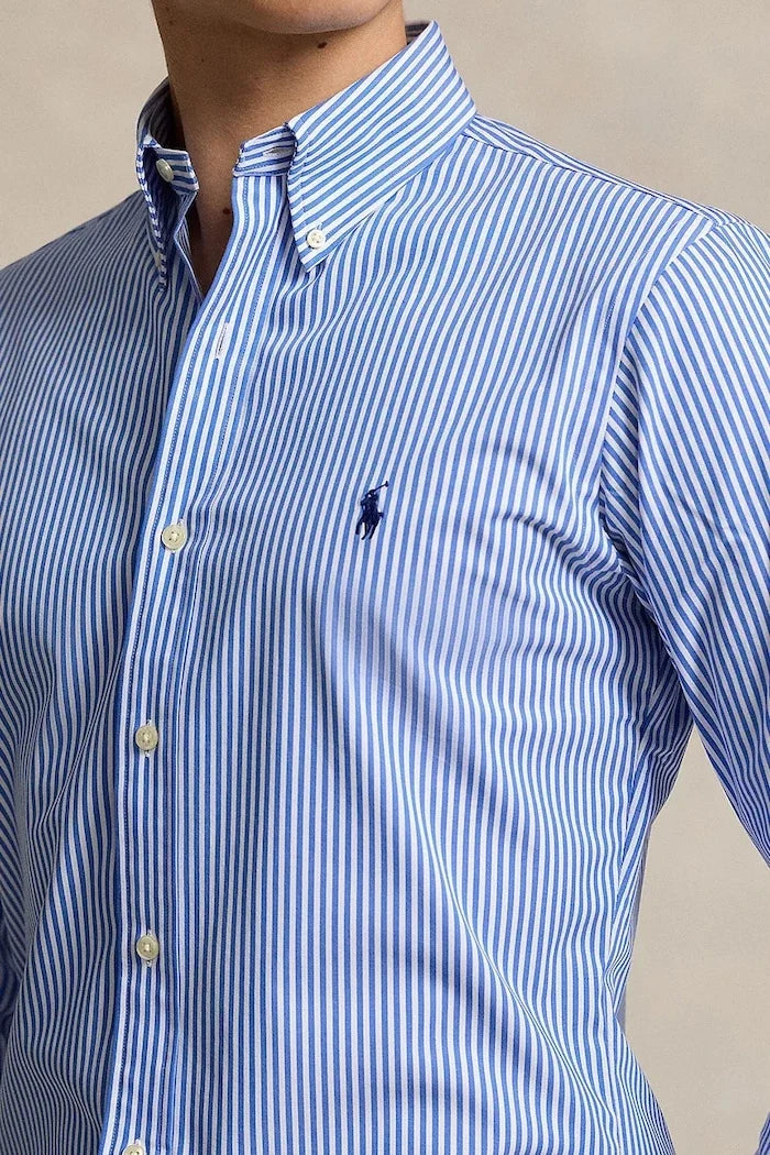 Polo Ralph Lauren camisa de algodón para hombre