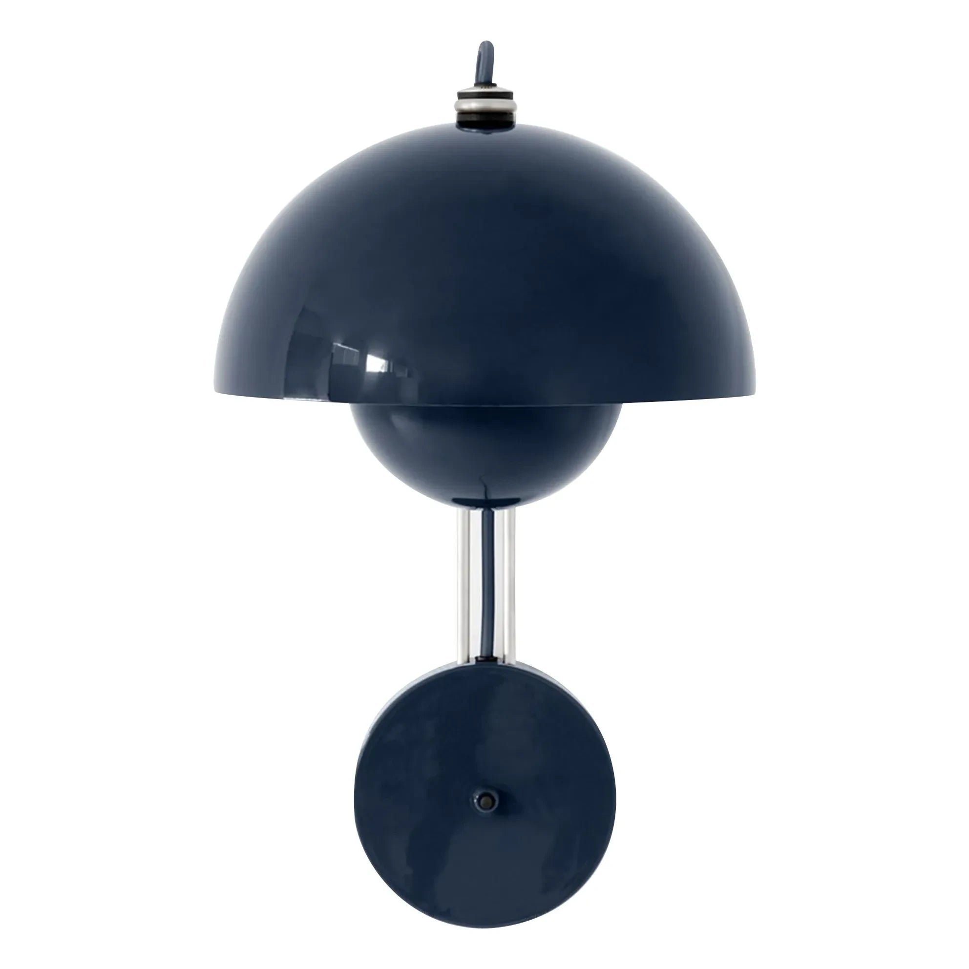 & Tradition - Lámpara de pared Flowerpot VP8, Verner Panton | Azul Oscuro