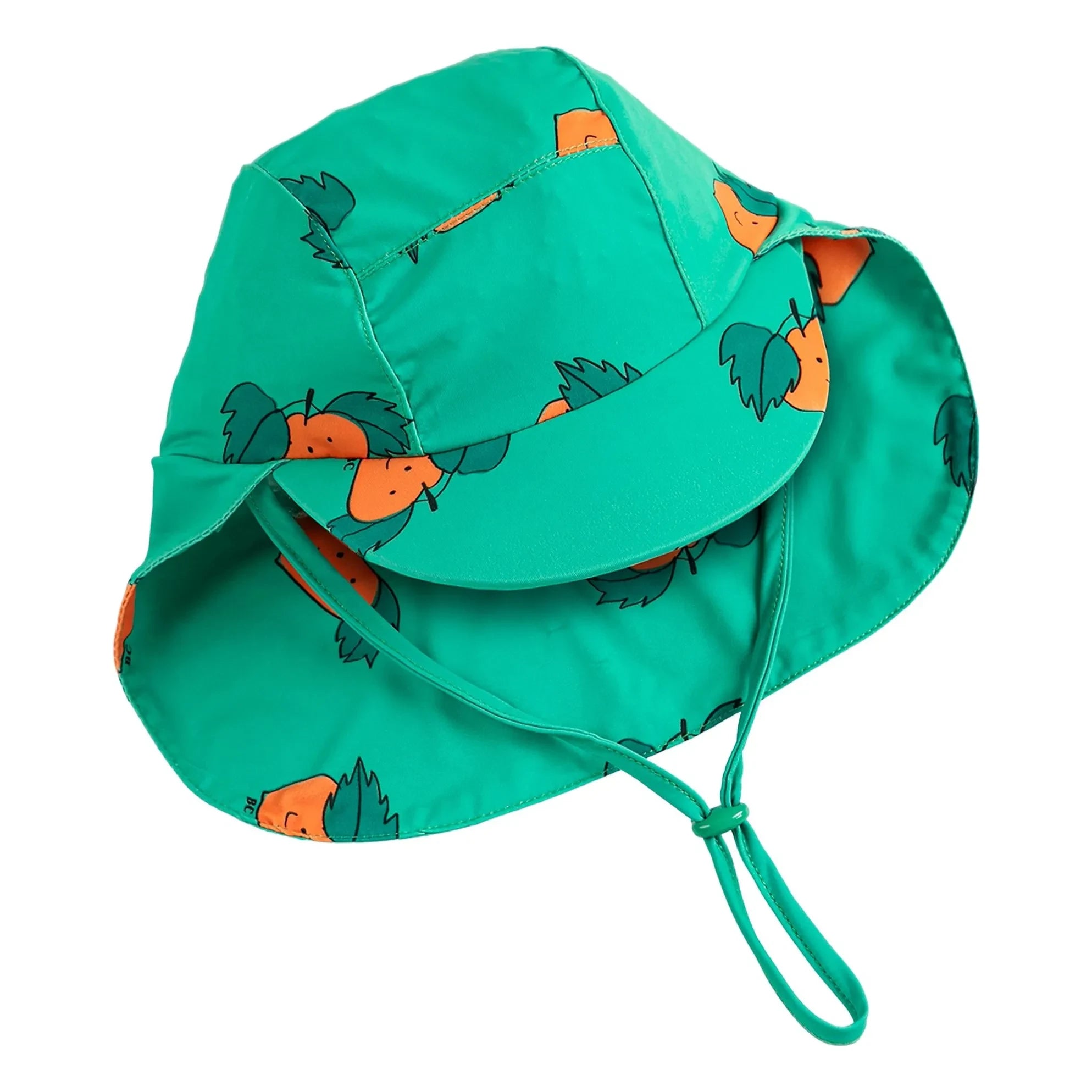 Bobo Choses - Gorro de baño de bebé naranja | Verde