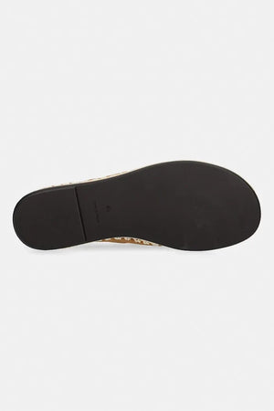 Tory Burch Esparteñas de ante para mujer The Raffia Boaty