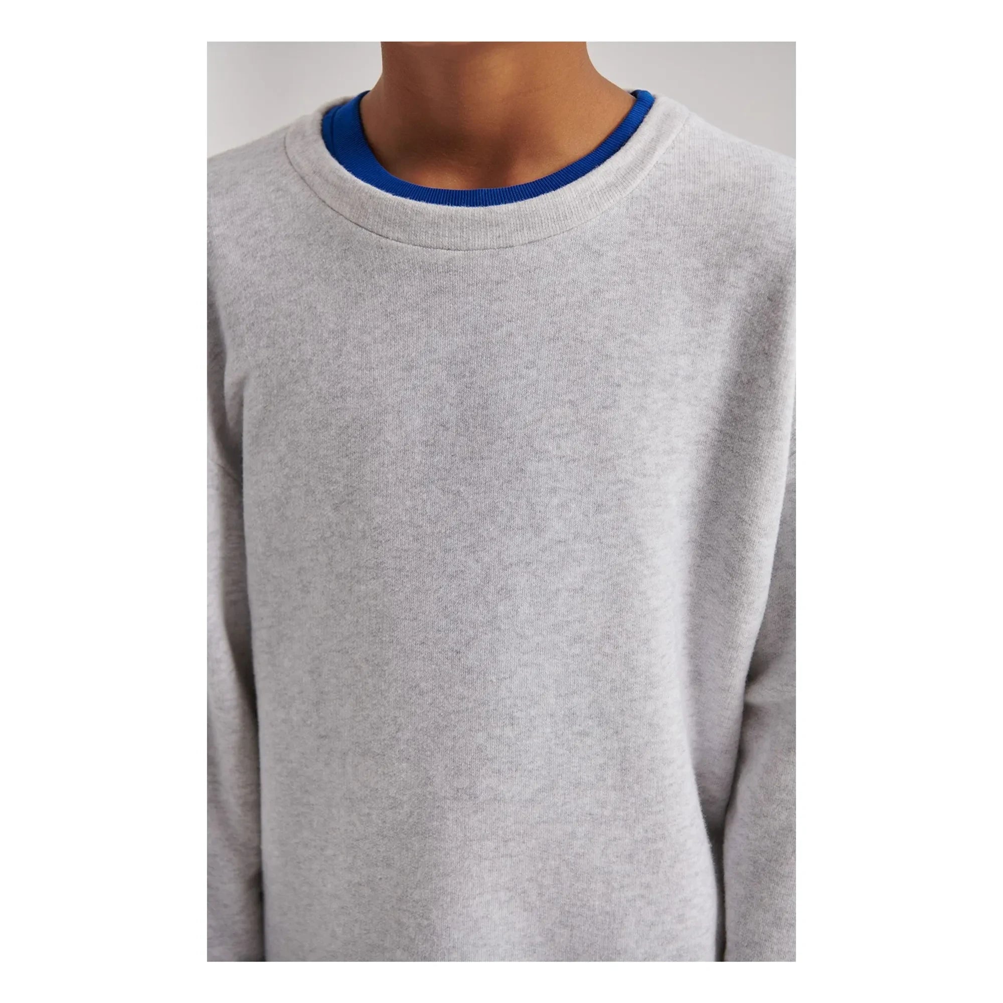 American Vintage - Sudadera Atubay | Blanco jaspeado