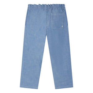 Bonpoint - Pantalón de algodón orgánico Julio | Azul