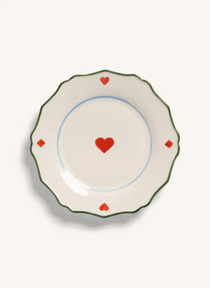 &Klevering - Kalp ve Yonca Tabaklar - 2'li Set