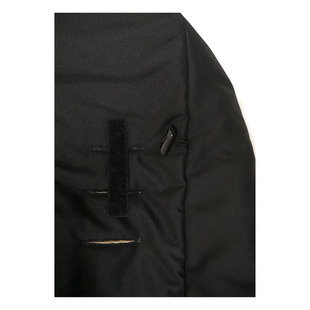 Kaiser - Saco de piel de oveja prémium para pies | Negro