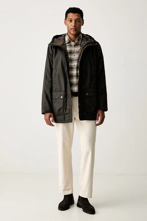 Chaqueta Barbour Bedale de hombre encerada