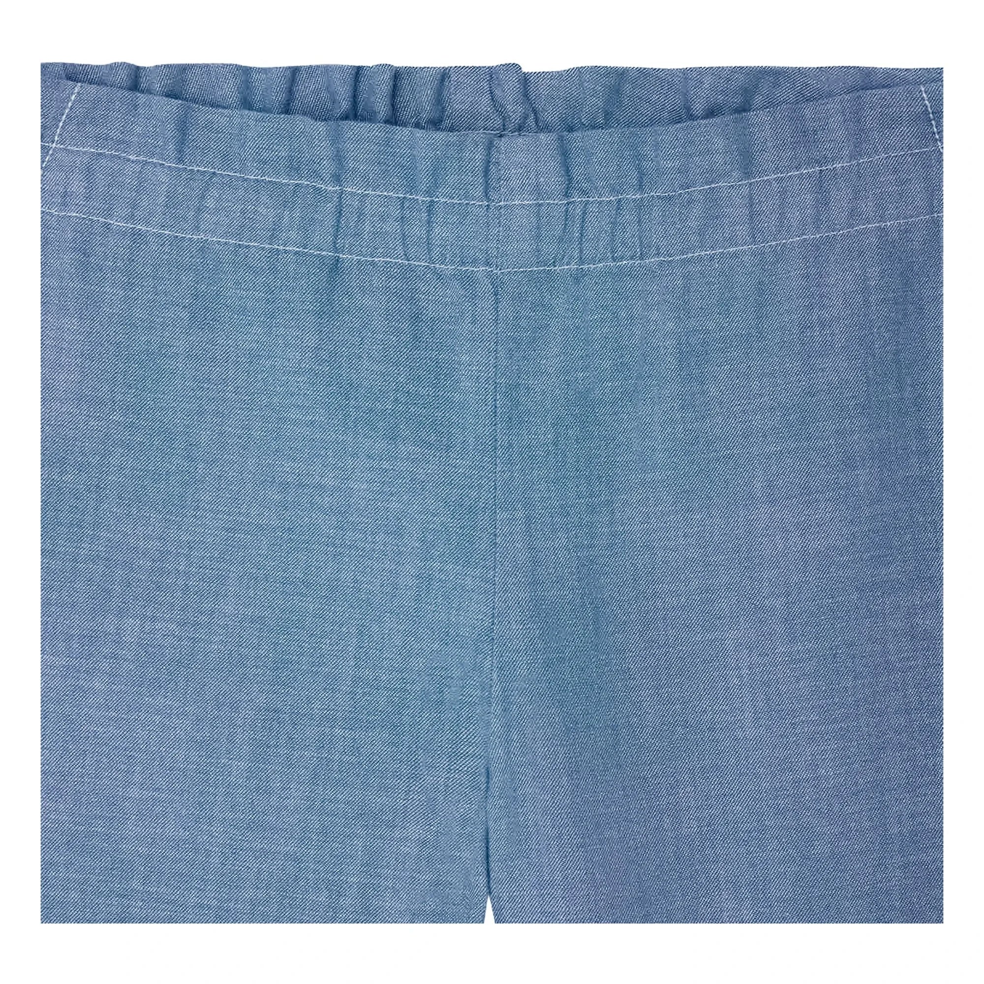 Bonpoint - Pantalón de algodón orgánico Julio | Azul