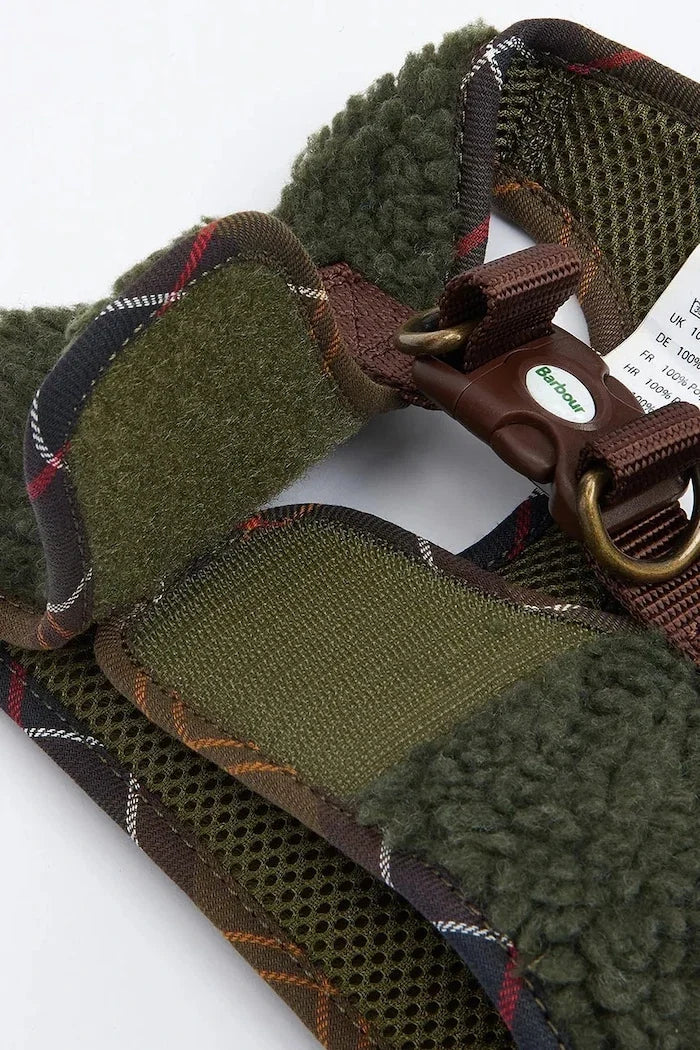 Arnés Barbour de forro polar para perro