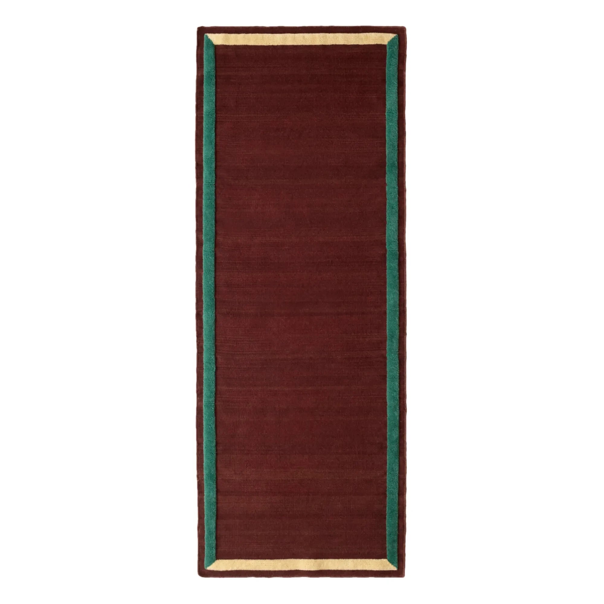 & Tradition - Alfombra enmarcada | Burdeos