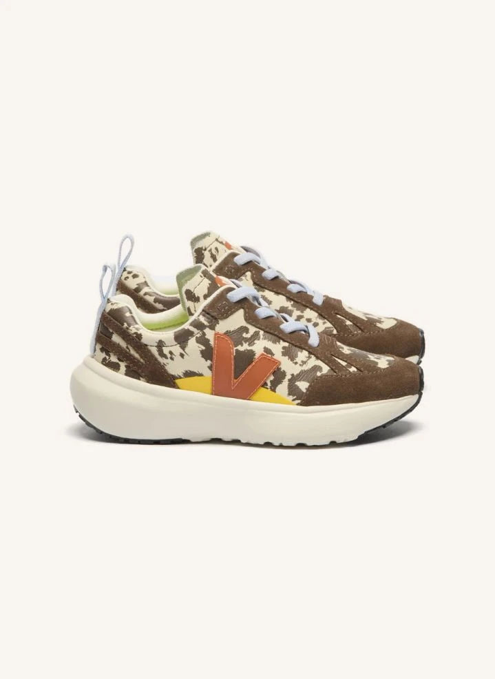 Veja - Cordones O.T de piel de ternera canela pequeña | Marrón
