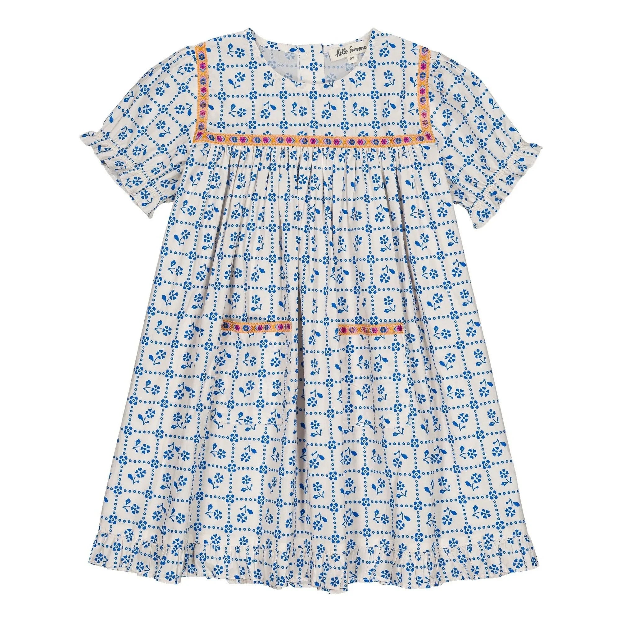 Hello Simone - Louisette Faïence vestido | Blanco