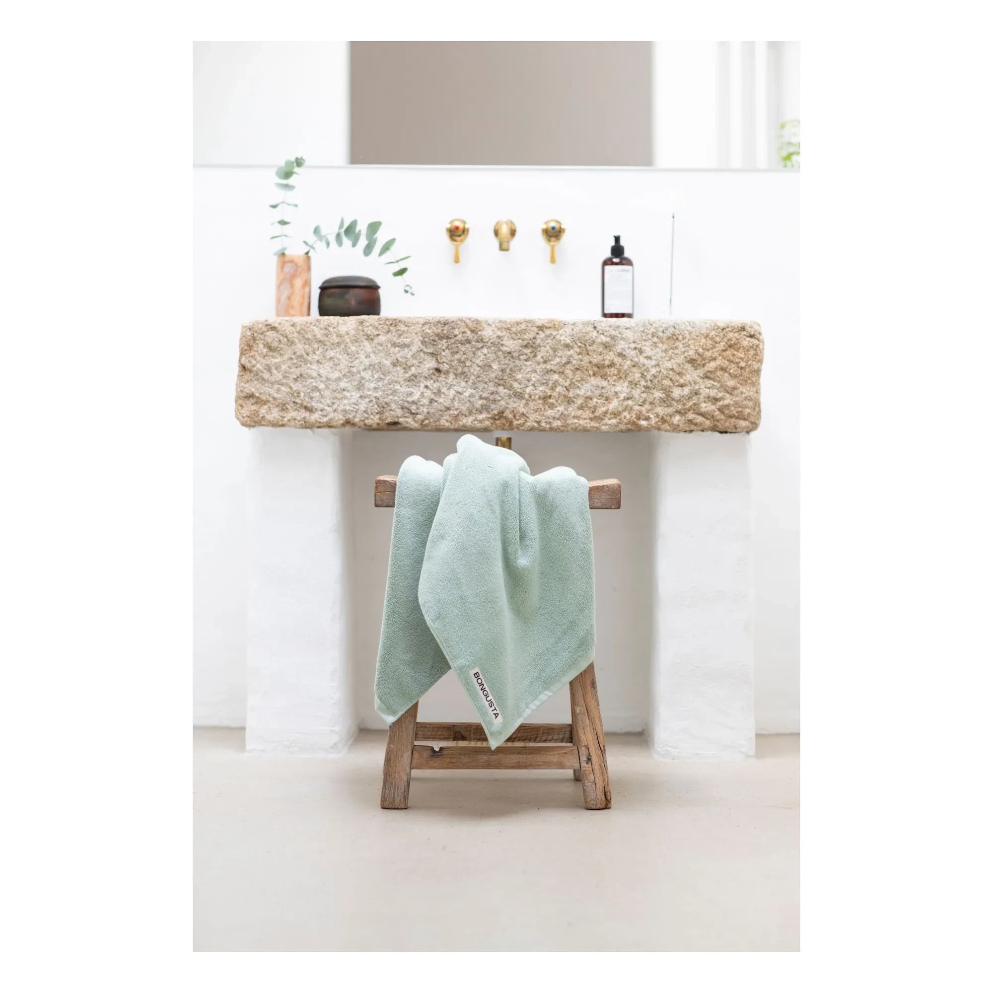Bongusta - Toalla de baño Naram | Salvia