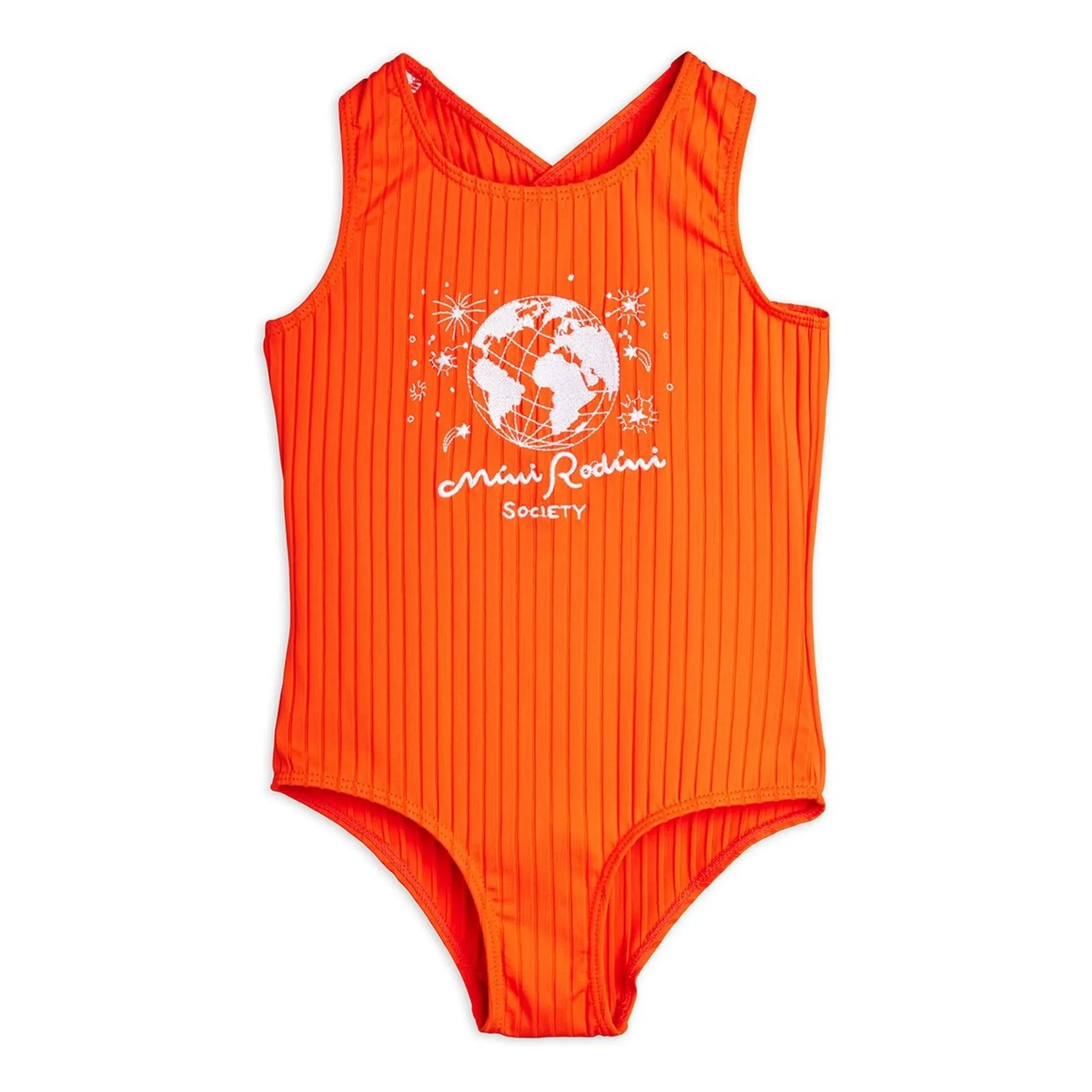 Mini Rodini - Bañador de fibra reciclada Society | Rojo