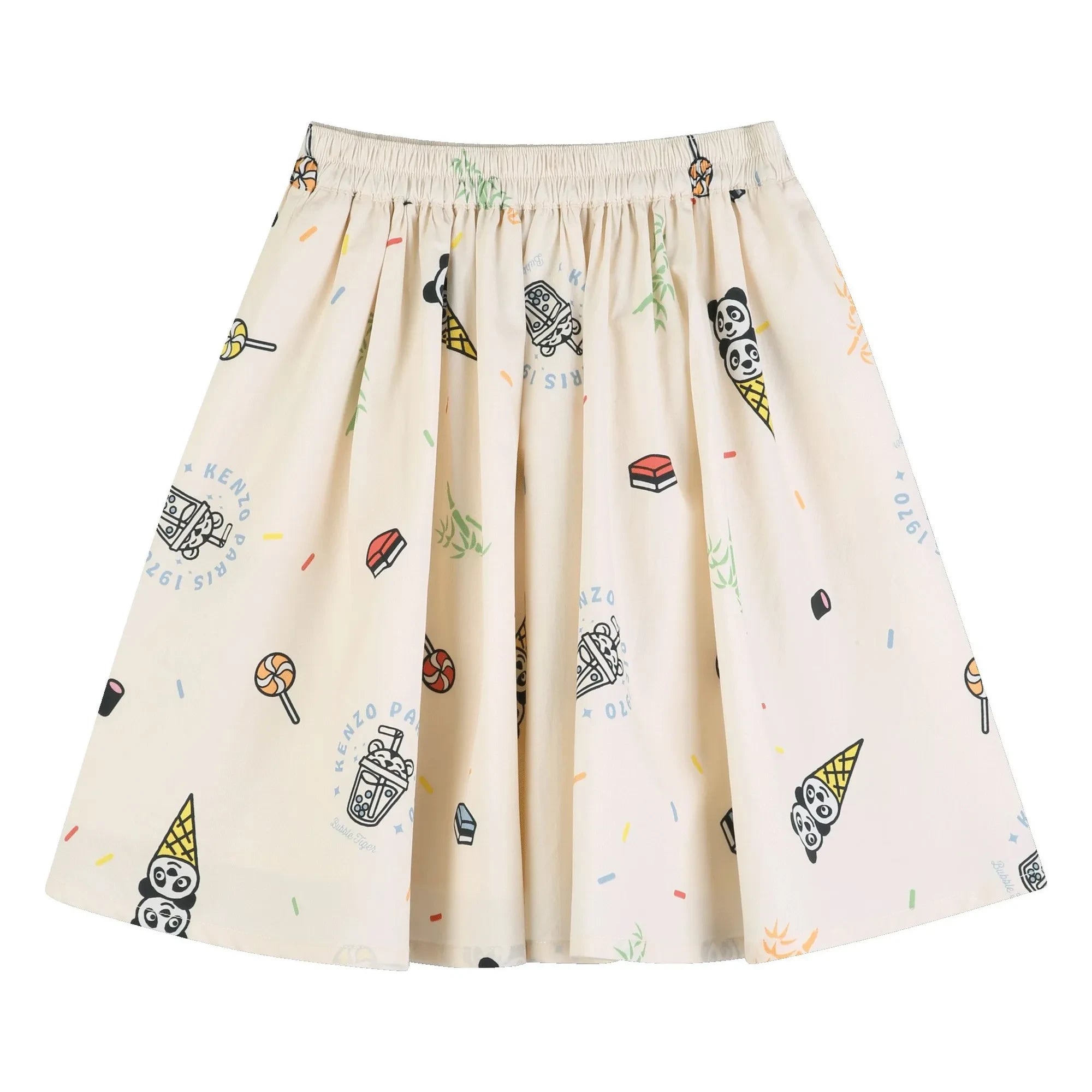 Kenzo - Falda Happy Sweet Panda | Crudo