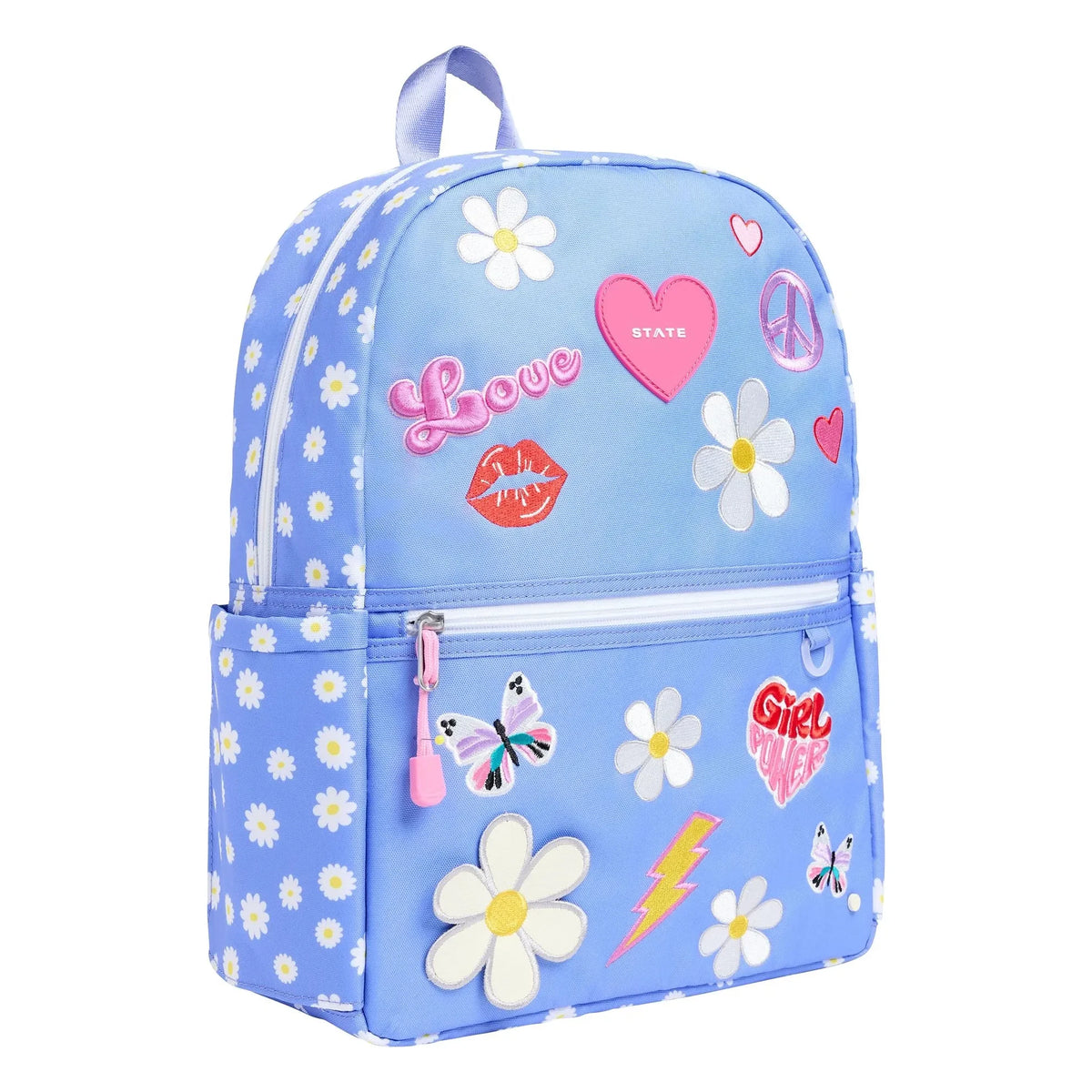 State Bags - Kane Floral Backpack | Azul Claro
