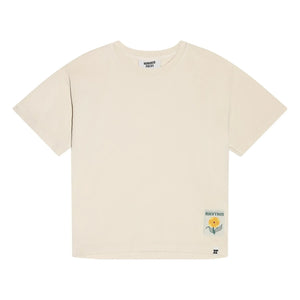 Hundred Pieces - Camiseta de algodón orgánico Luna | Beige