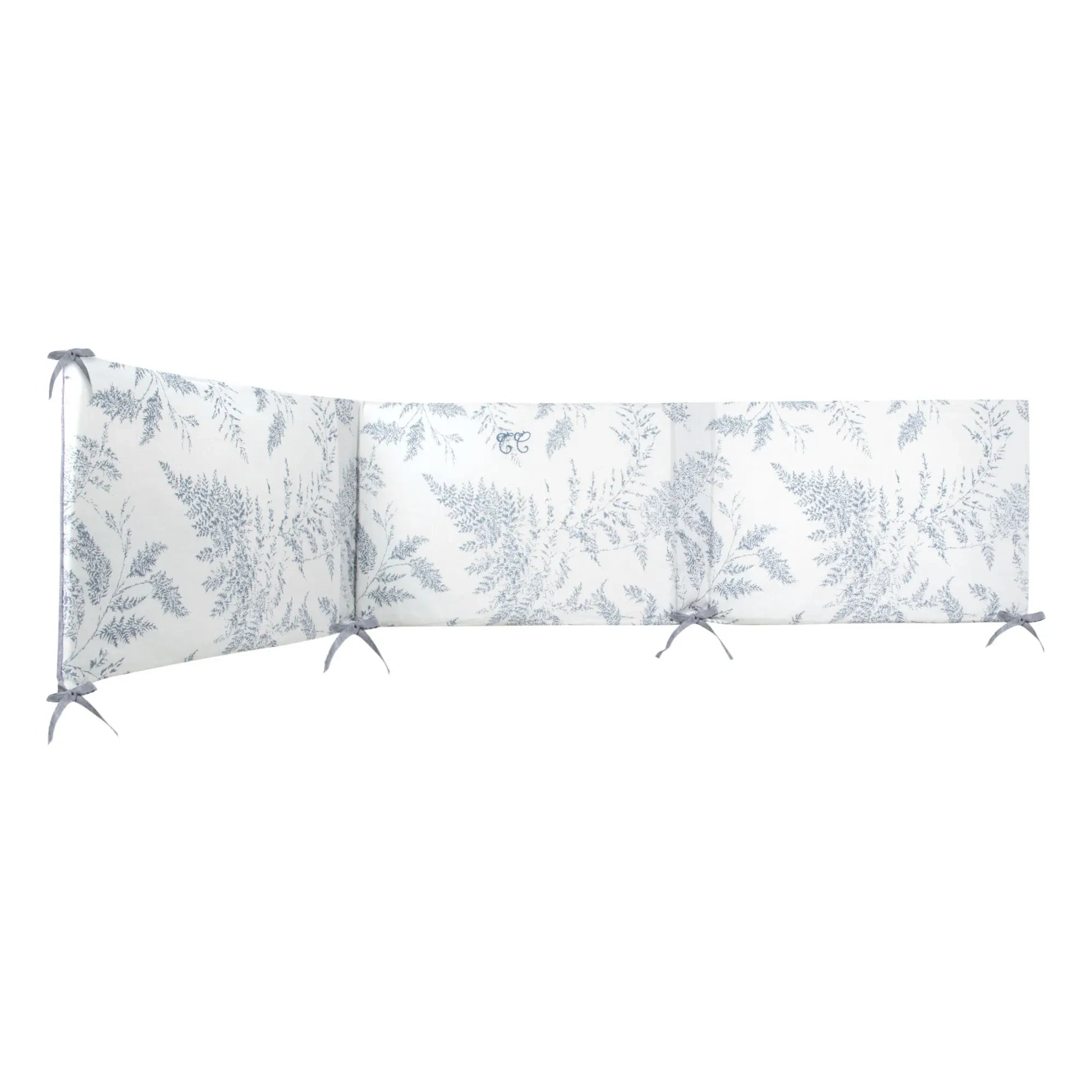 Tartine et Chocolat - Protector de cuna Foliage | Gris