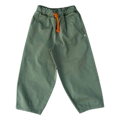 Jenest - Pantalones de algodón orgánico Maggy | Caqui