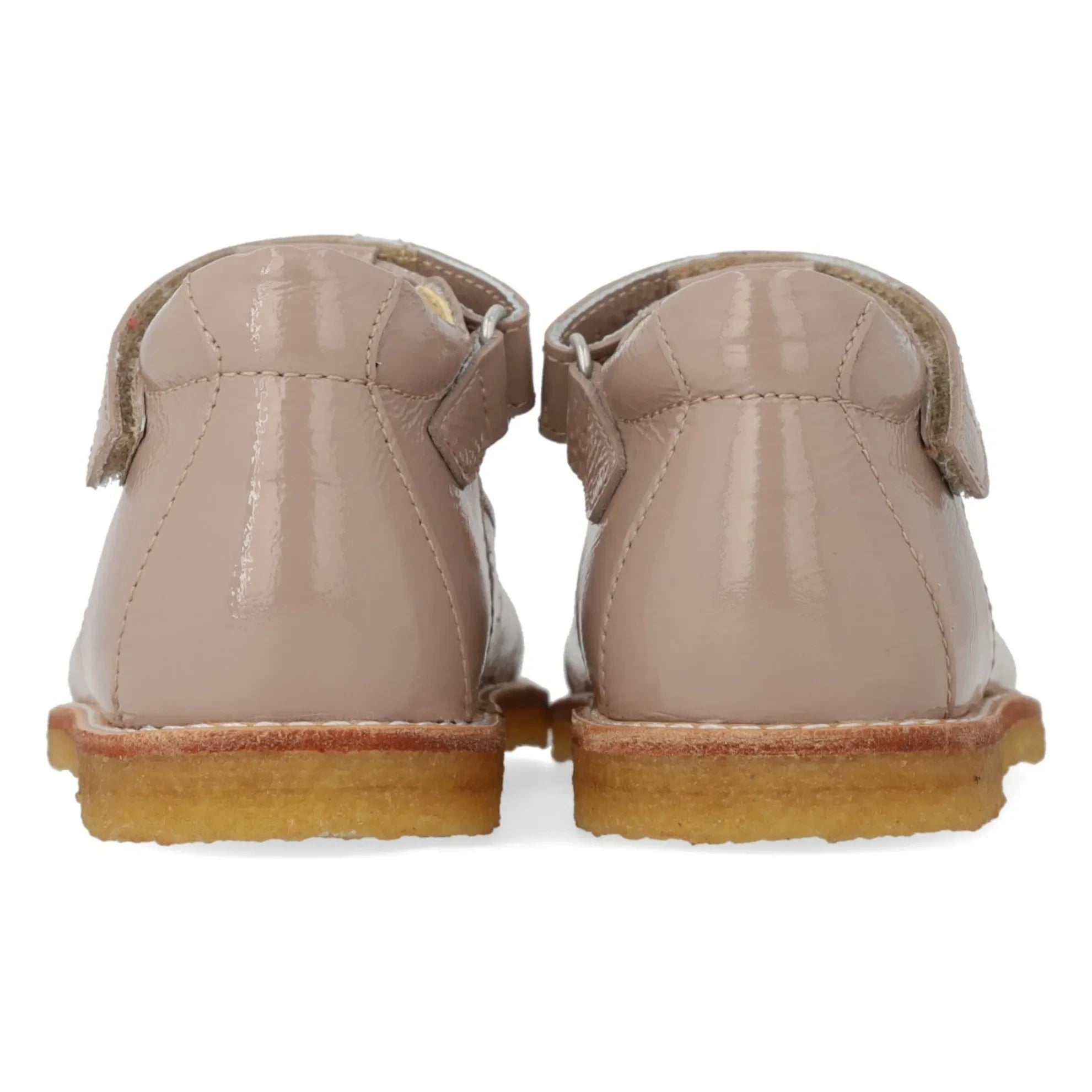 Angulus - Zapatilla clásica para bebé con corazón | Rosa claro