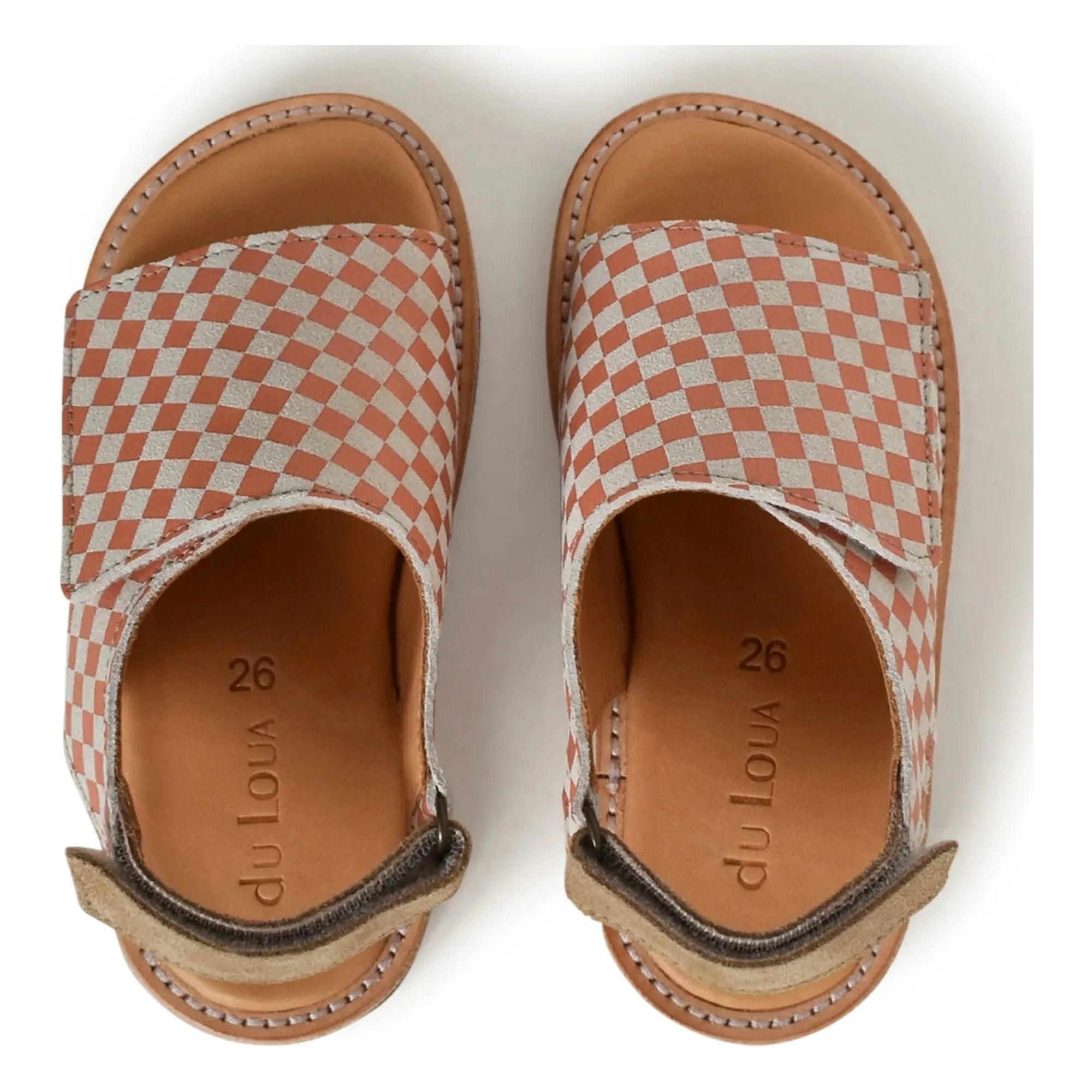 Sandalias Loua - Du Veda Azulejos | Coral