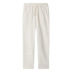 Bonpoint - Jogger de felpa de algodón orgánico Dalila | Beige jaspeado