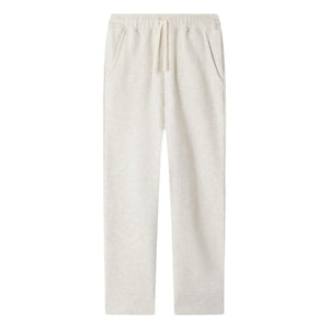 Bonpoint - Jogger de felpa de algodón orgánico Dalila | Beige jaspeado