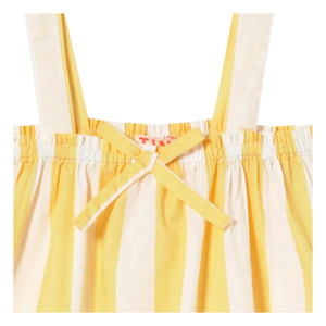 Tinycottons - Vestido Rayado | Amarillo