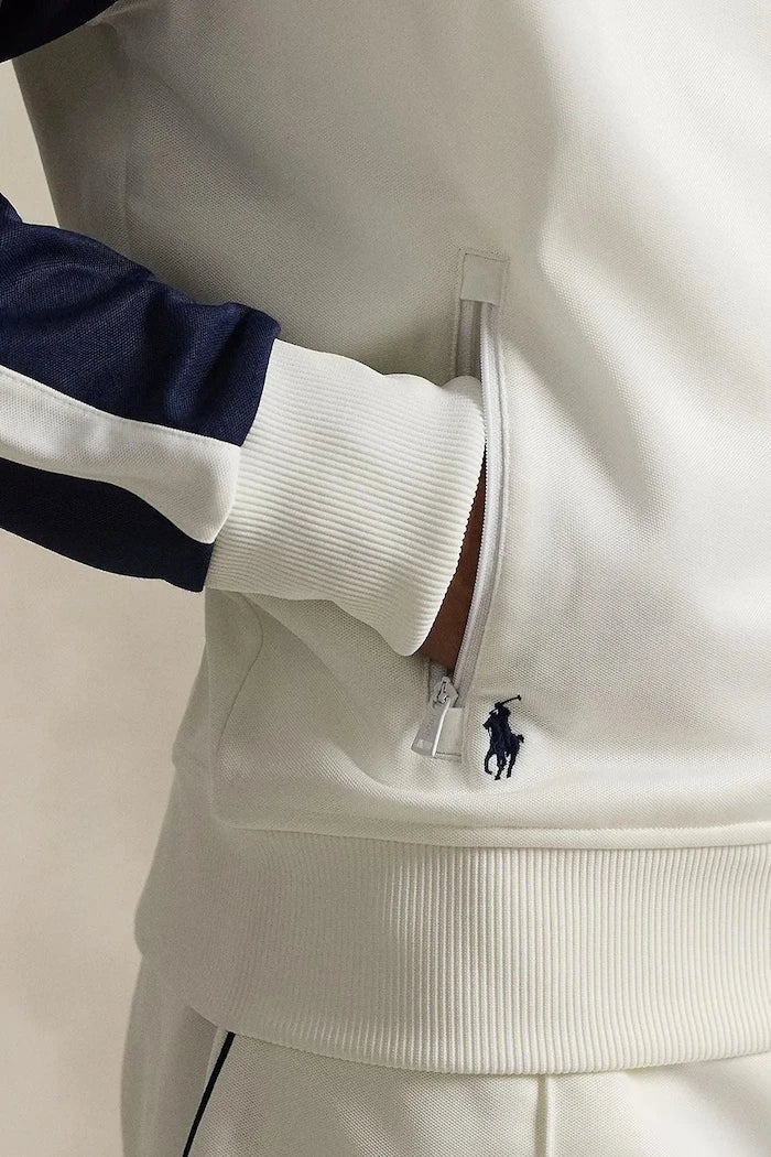 Sudadera de hombre de algodón con cremallera Polo Ralph Lauren Wimbledon