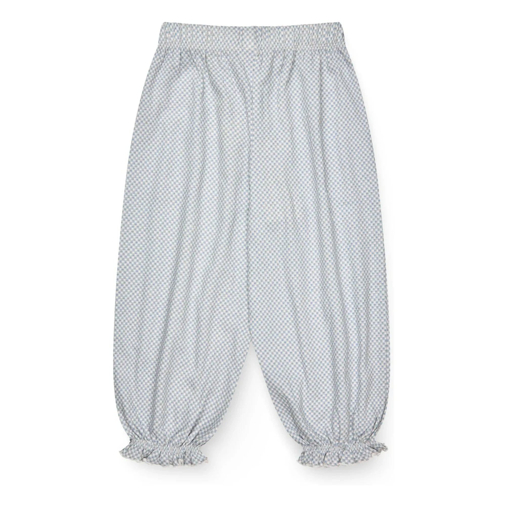 Copenhagen Colors - Pantalones de crepé de algodón orgánico | Azul Claro
