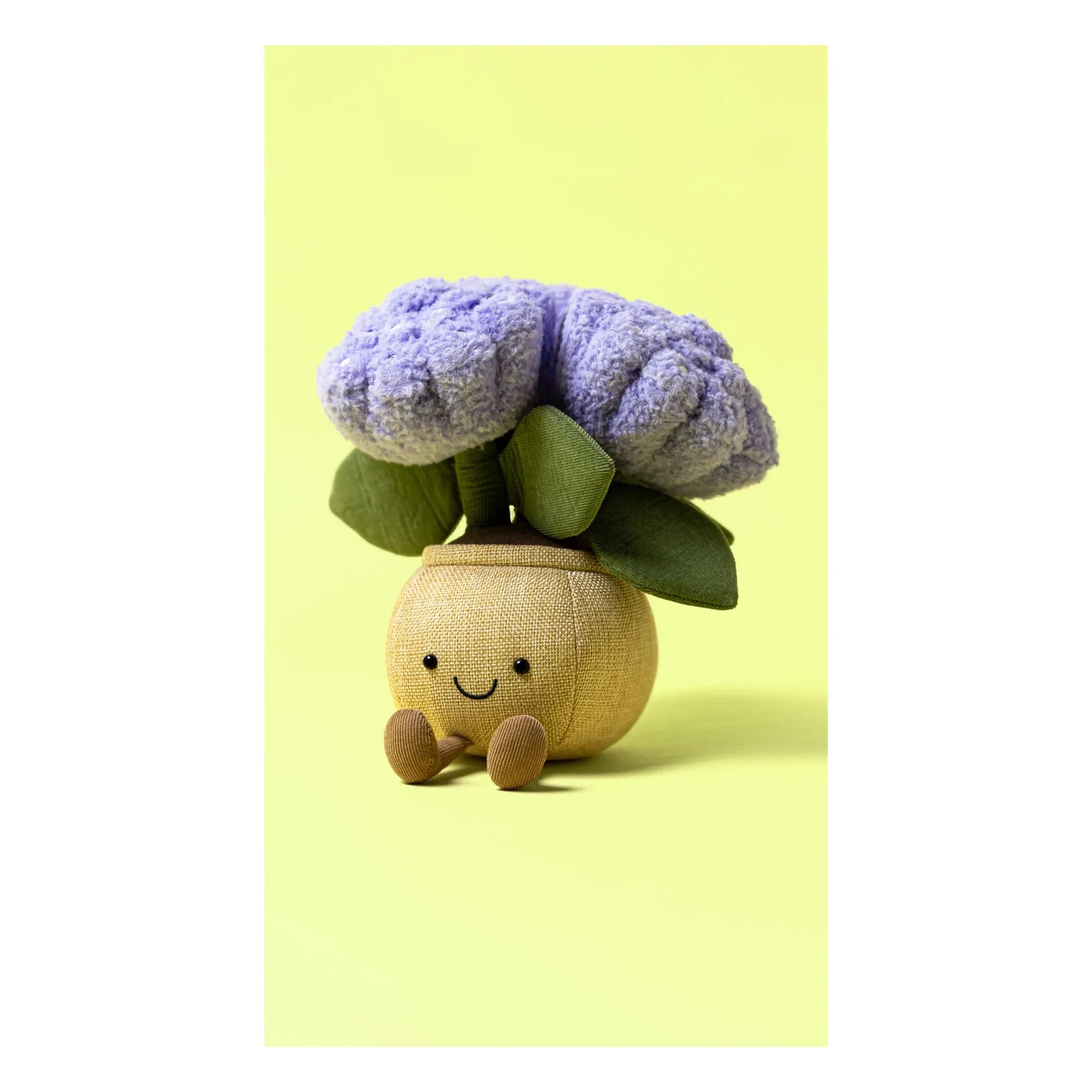 Jellycat - Planta de peluche hortensia