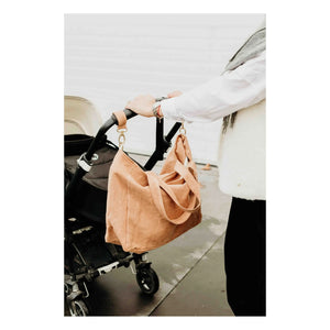 Adorna - Bolso de lino con cremallera | Terracota