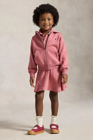 Sudadera con capucha y cremallera de algodón Polo Ralph Lauren para niños