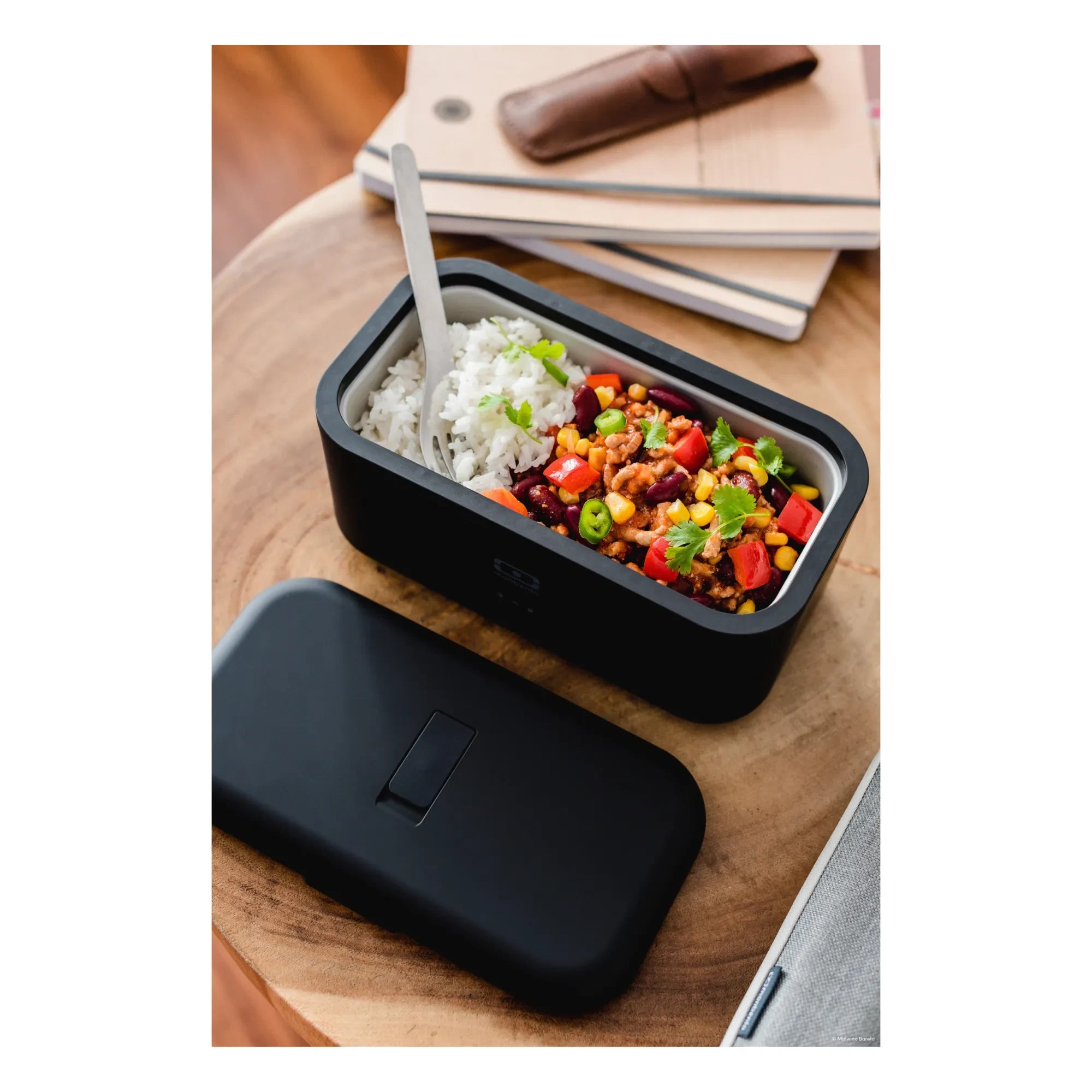 Monbento - Bento calefactable MB Warmer | Negro