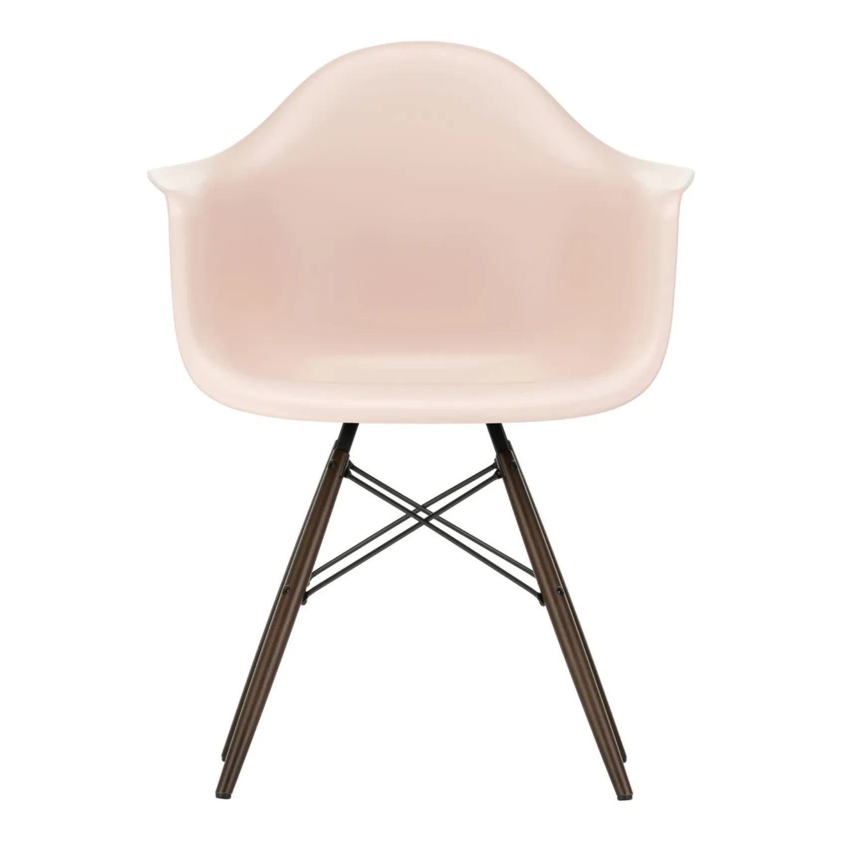 Vitra - Silla DAW - base de arce - Charles & Ray Eames | Rosa suave