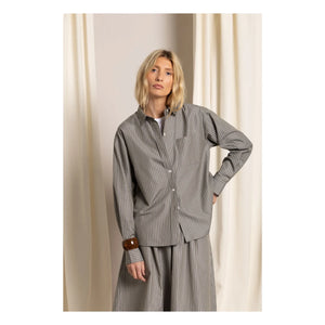 Smallable Woman - Falda Bruna Rayas | Gris