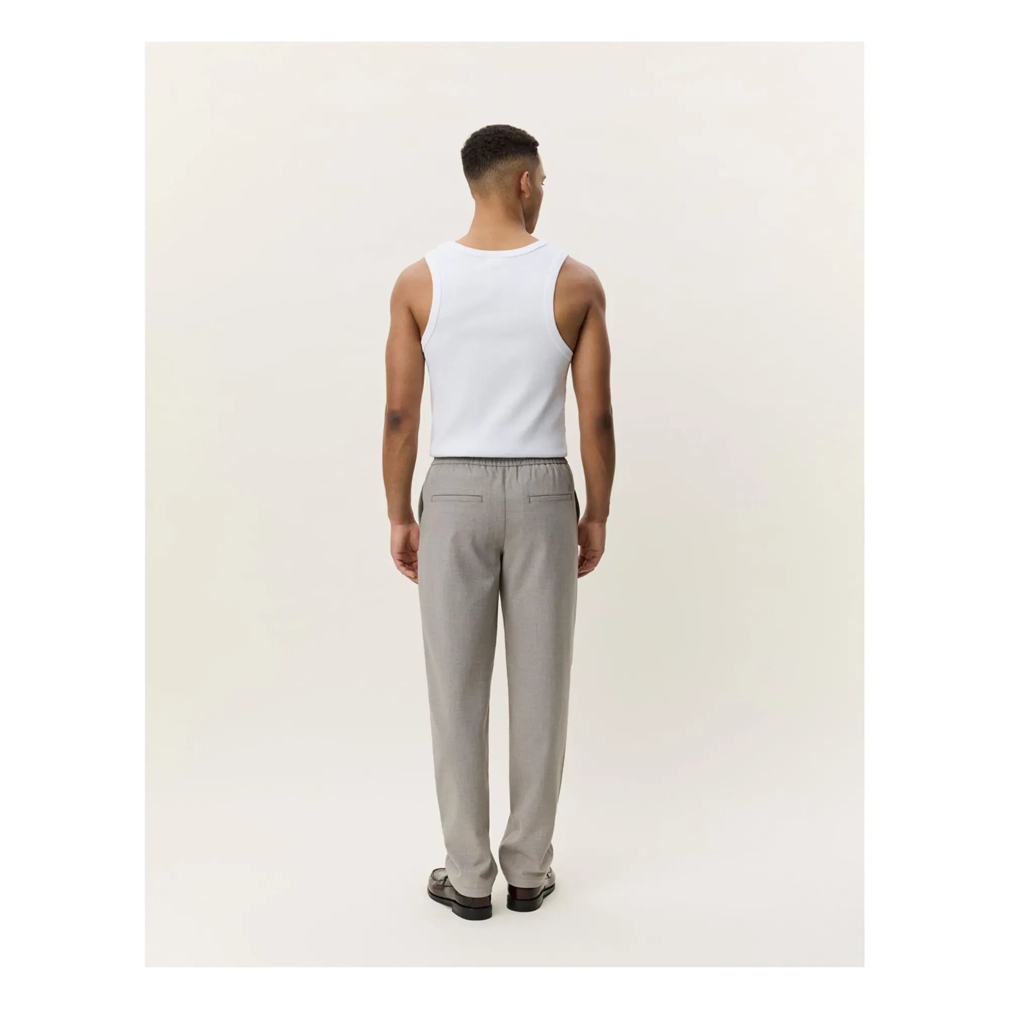 Les Deux - Pantalón mini a cuadros | Beige oscuro