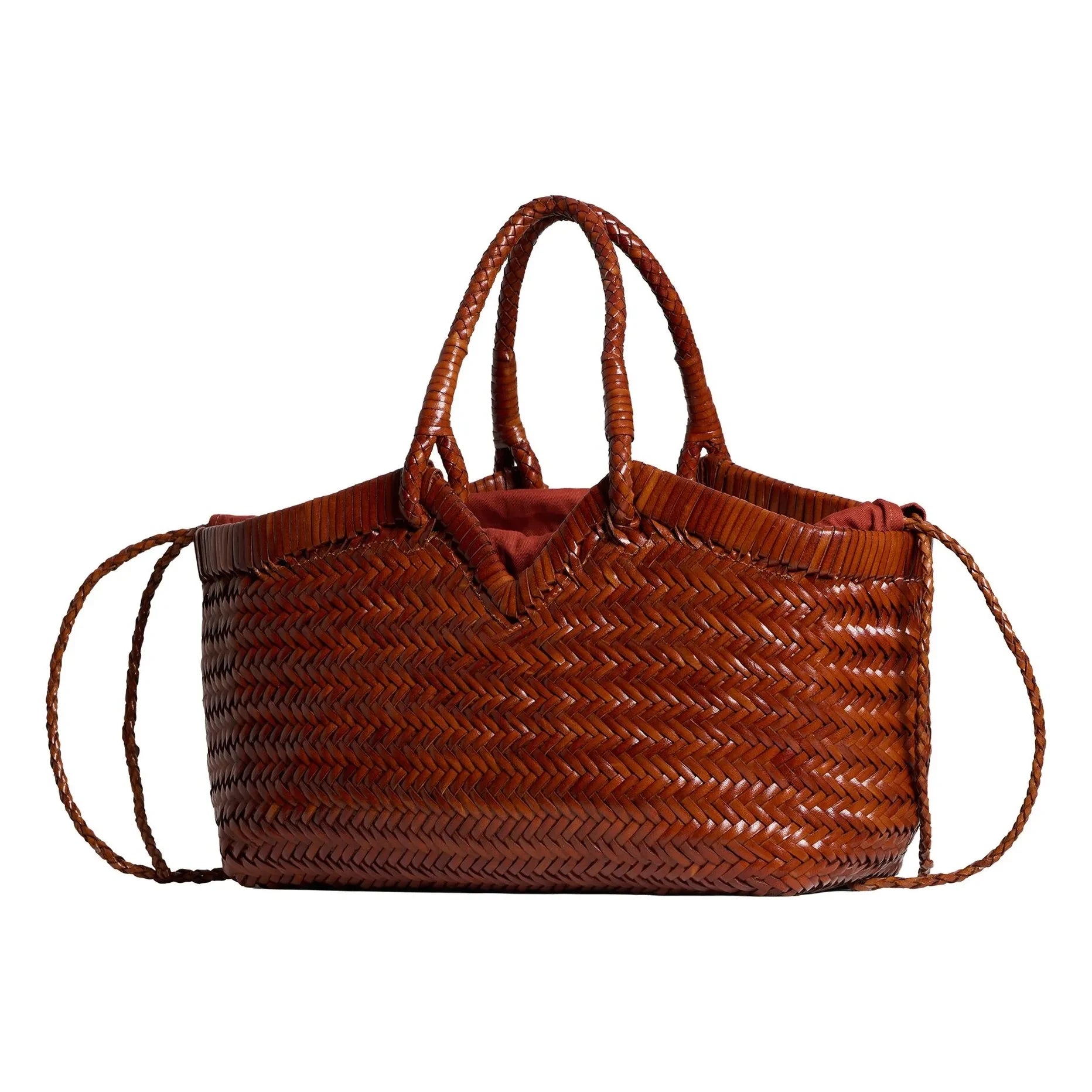 Vipera - Bolso Tote de Cuero Crudelia | Coñac
