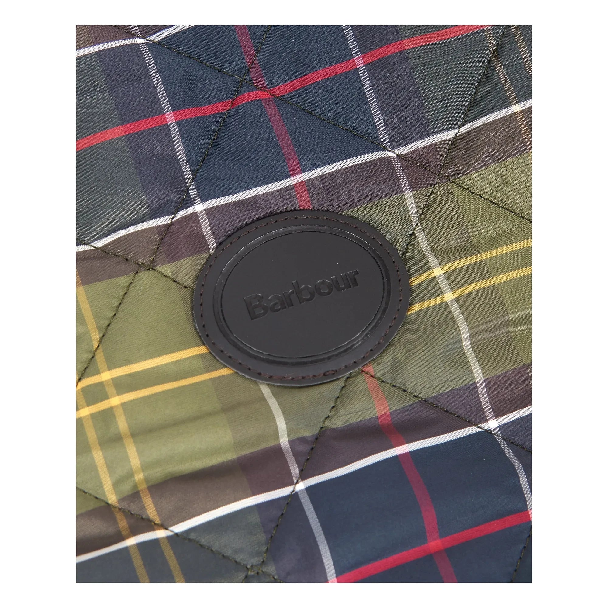 Barbour - Abrigo de tartán para perros | Azul