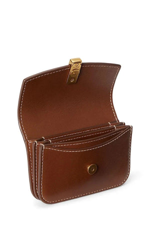 Cartera de cuero Polo Ralph Lauren