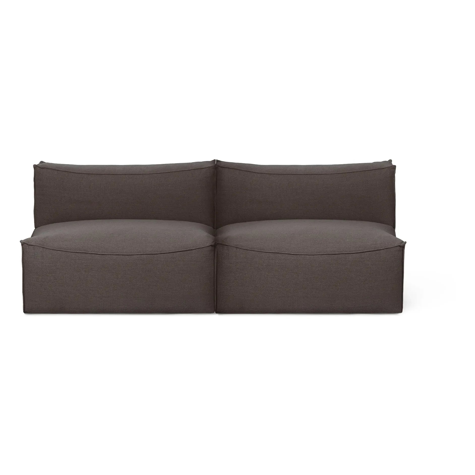 Ferm Living - Sofá modular Catena 5 | Marrón