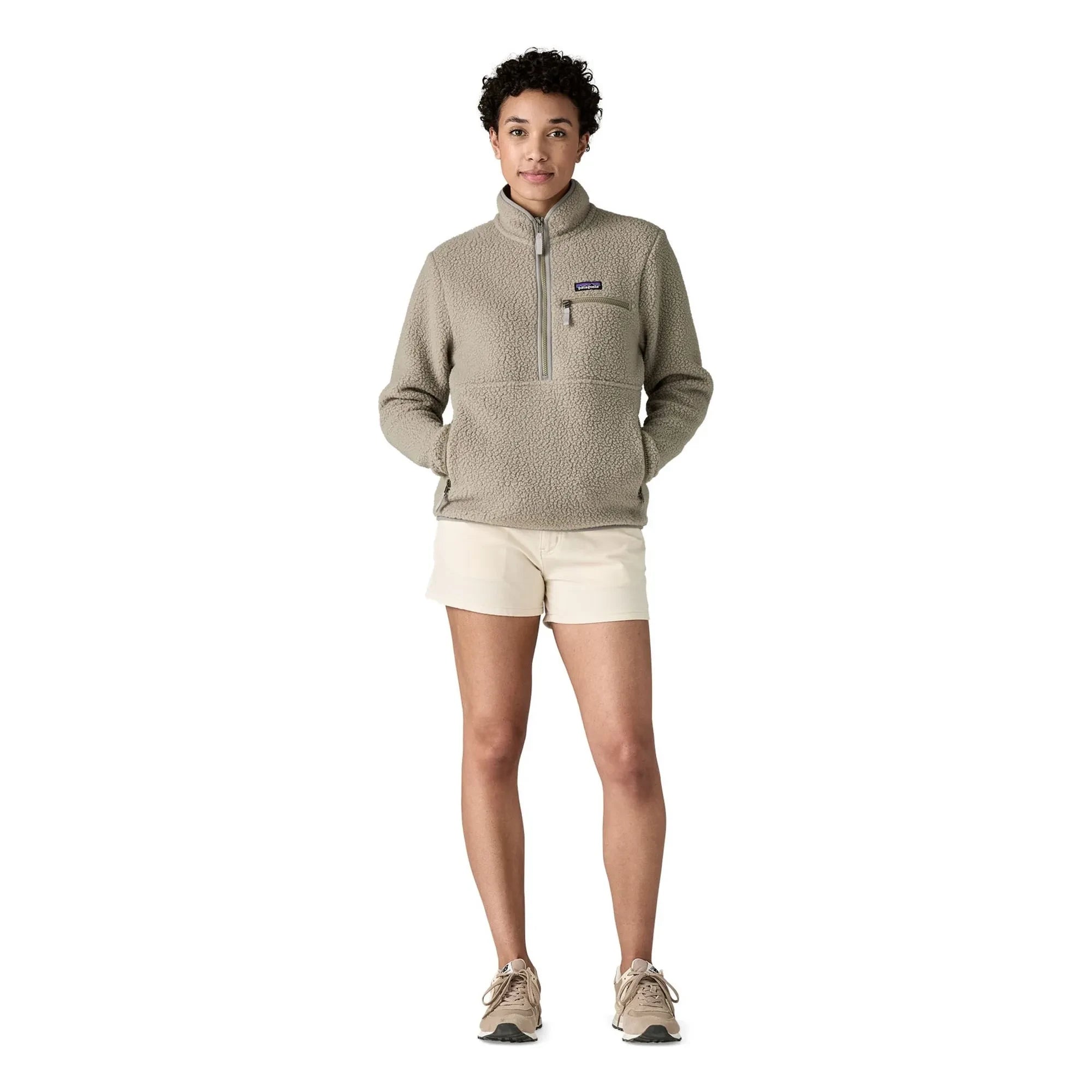 Patagonia - Marsupial polar Retro Forro Polar Fibras Recicladas | Gris claro