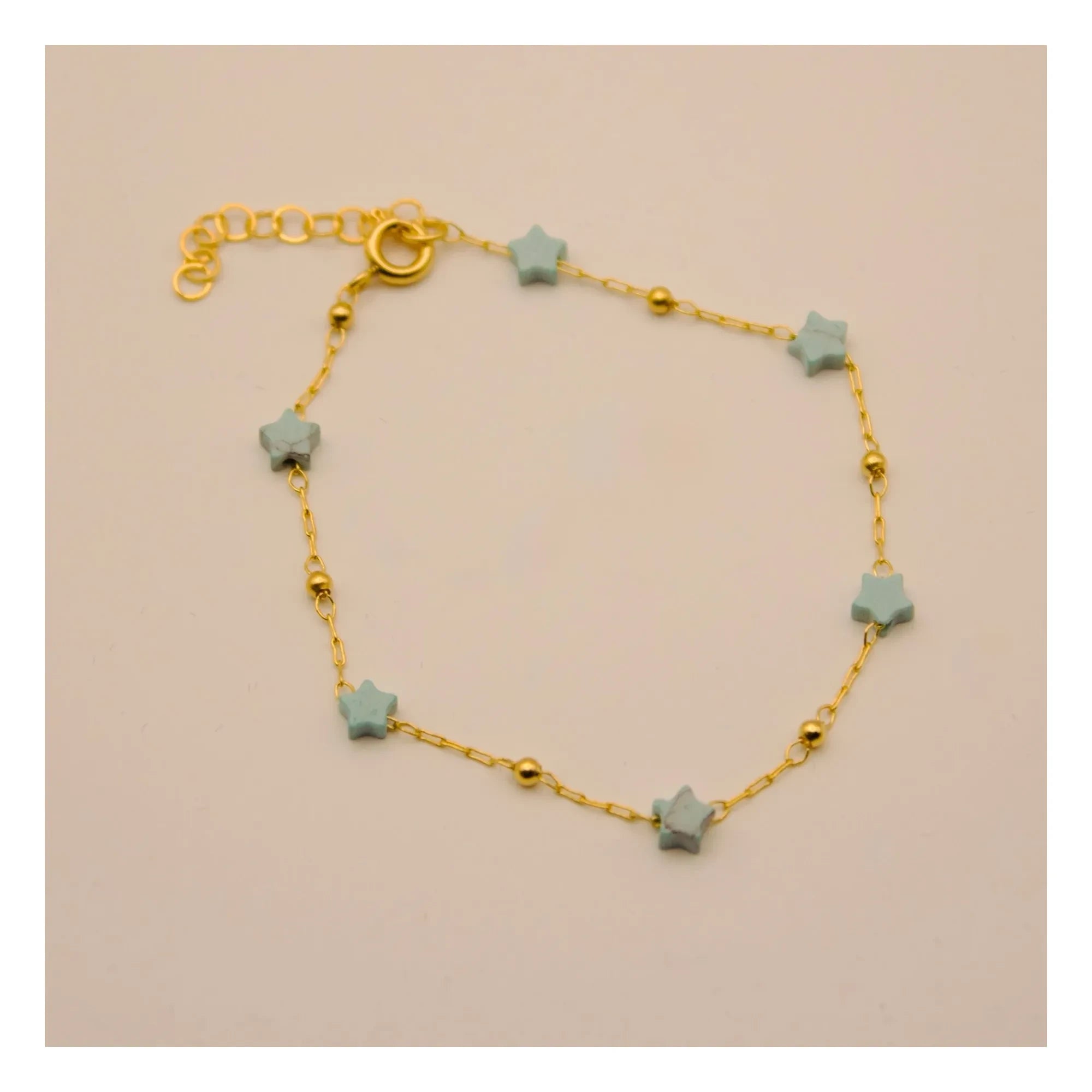 Adorabili - Pulsera de Piedras | Turquesa