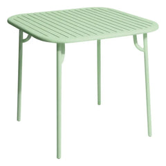 Pescaíto frito - Mesa cuadrada de fin de semana | Verde pálido