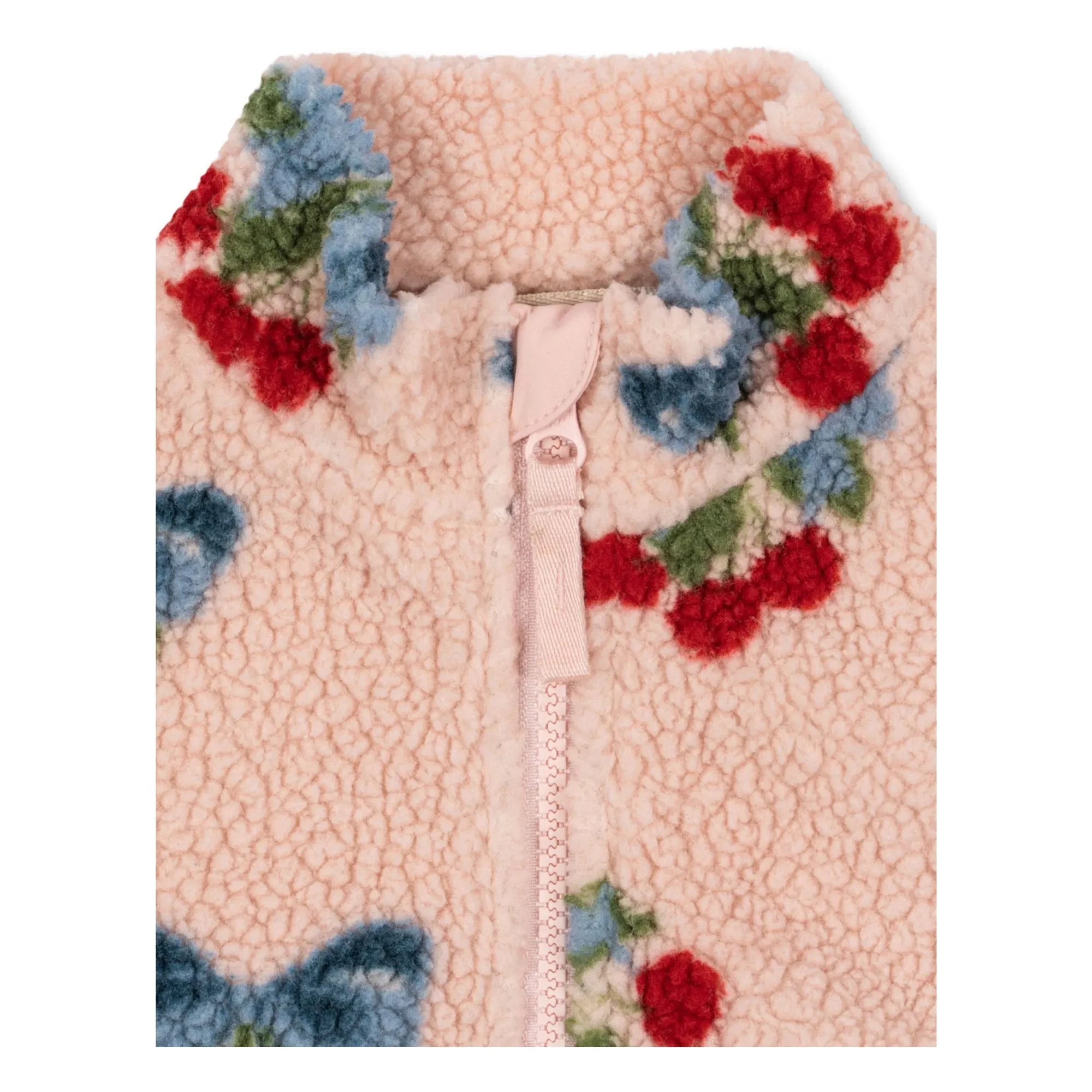 Konges Sløjd - Chaqueta Sherpa de Fibra Reciclada Jody Cerises | Rosa