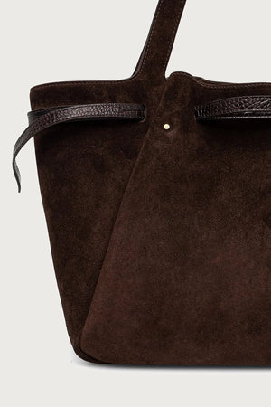 Bolso tote de ante Romy Tory Burch para mujer