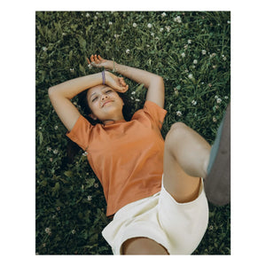 Matona - Short de algodón orgánico | Amarillo pálido