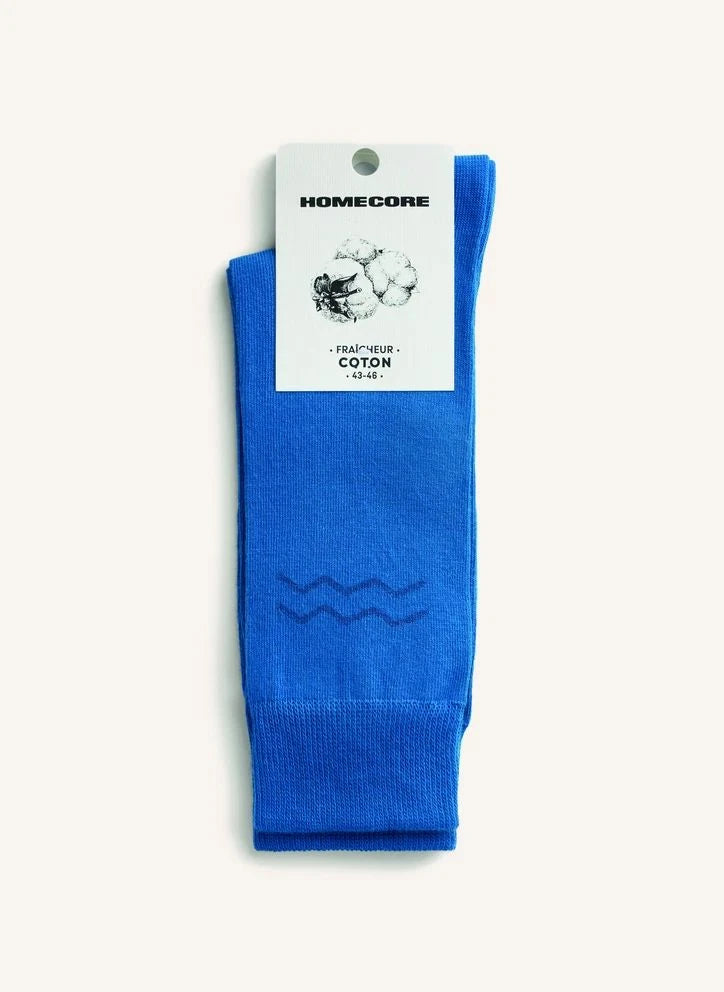 Homecore - Calcetines Zodiac Acuario | Azul